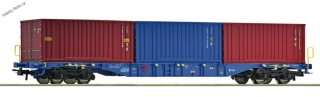 Kontejnerový vůz ČDC H0 - Roco 6600145
